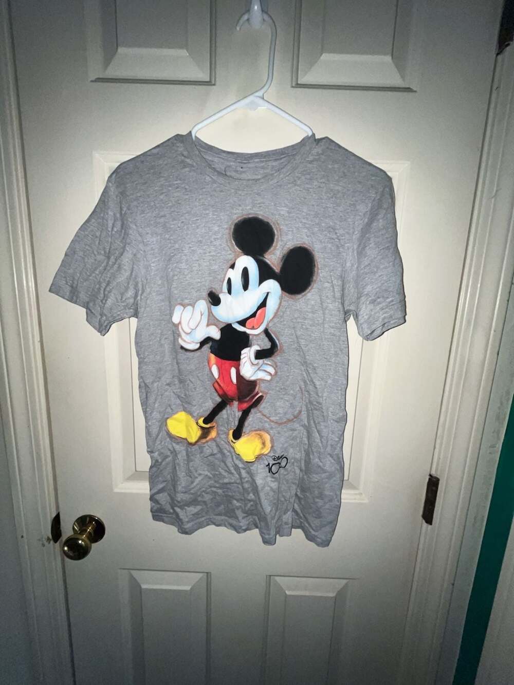 Disney Mickey Mouse 100 Years Graphic T-Shirt Size Small